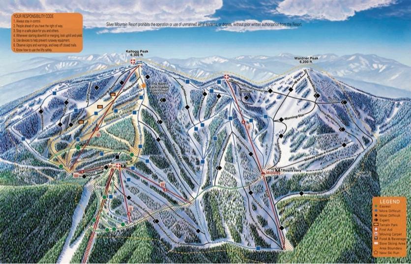 Silver Mountain Resort ケロッグ エクステリア 写真